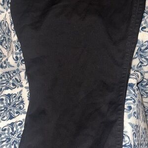 Classic Black Pants - Solid Straight Leg